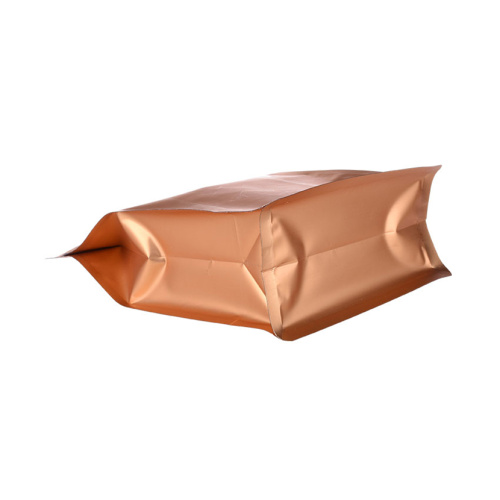 Bolsa de café laminada de papel de cobre de 0,5 kg con válvula