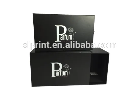 luxury cardboard perfume packaging box