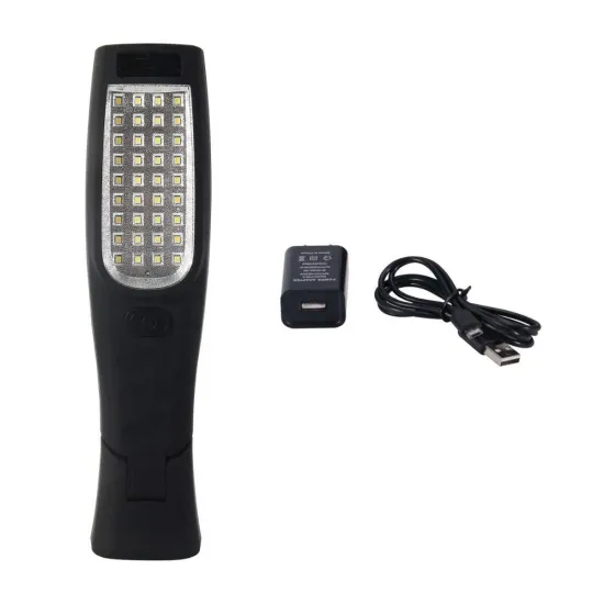 Rechargeable Magnetic Flashlight: Cordless LED Work Light for Outdoor & Emergency Use