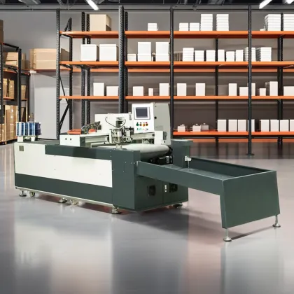 Automatic Sticker Carton Box Making Machine