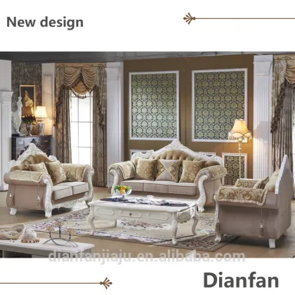 French style luxury country style furniture goodlife sex sofas with paste golden