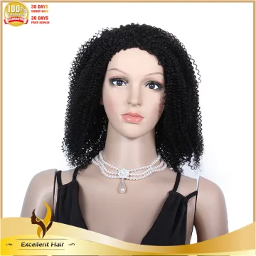 Qingdao hair factory indian remy short human hair kinky curly full lace wig