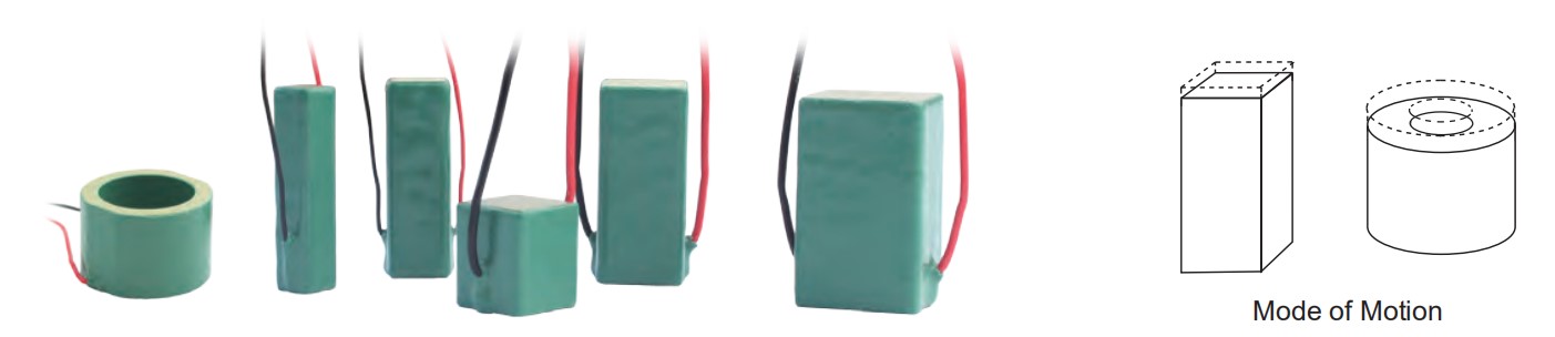 Low Voltage Piezo Stacks