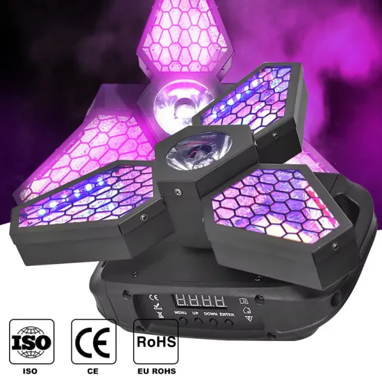 MITUSHOW RGBW Maple Leaf Pixel LED Strobe Light