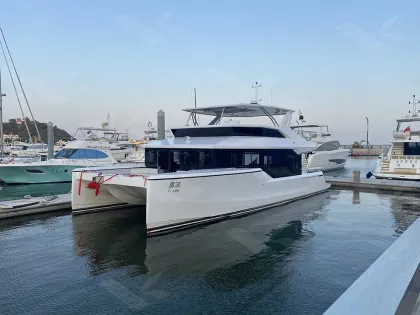 55ft Luxury Catamaran Family Yacht for Sale - Fiberglass Yacht