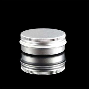 Empty Small Screw Cap Cream Tin Box