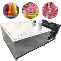 Stainless semi-auto ice lolly popsicle mold making machine