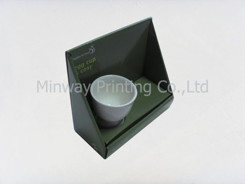 Corrugated Paper Show Box (paper cup tray) Customized