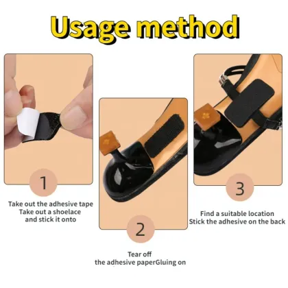 Detachable Elastic Ankle Shoe Straps for Secure High Heels