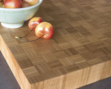 End Grain Bamboo Panels - Bambus Platten