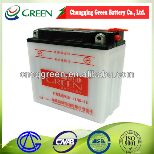 Motor auto Batteries 12v dry-charge supplier 12 v5ah sealed motorcycle battery