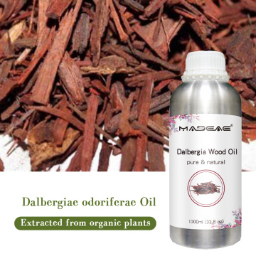 Dalbergia Odorifera Óleo Essential Planta Ogânica 100% pura Óleo de madeira da Dalbergia para sabonetes Massage