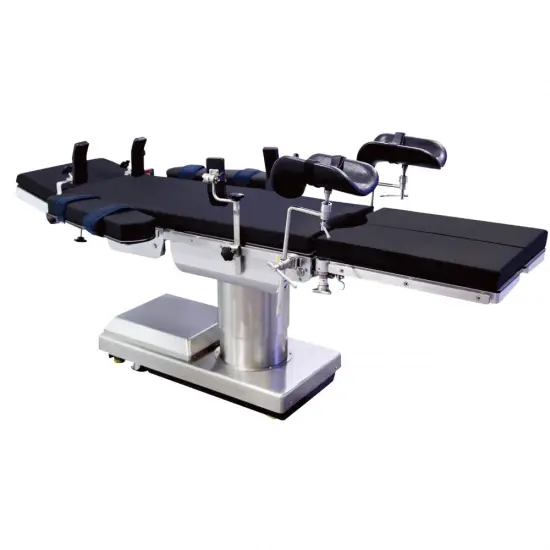Electric surgery table with rotation top board