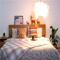 Bedding Basics Checked Printed Air Conditioning Blankets
