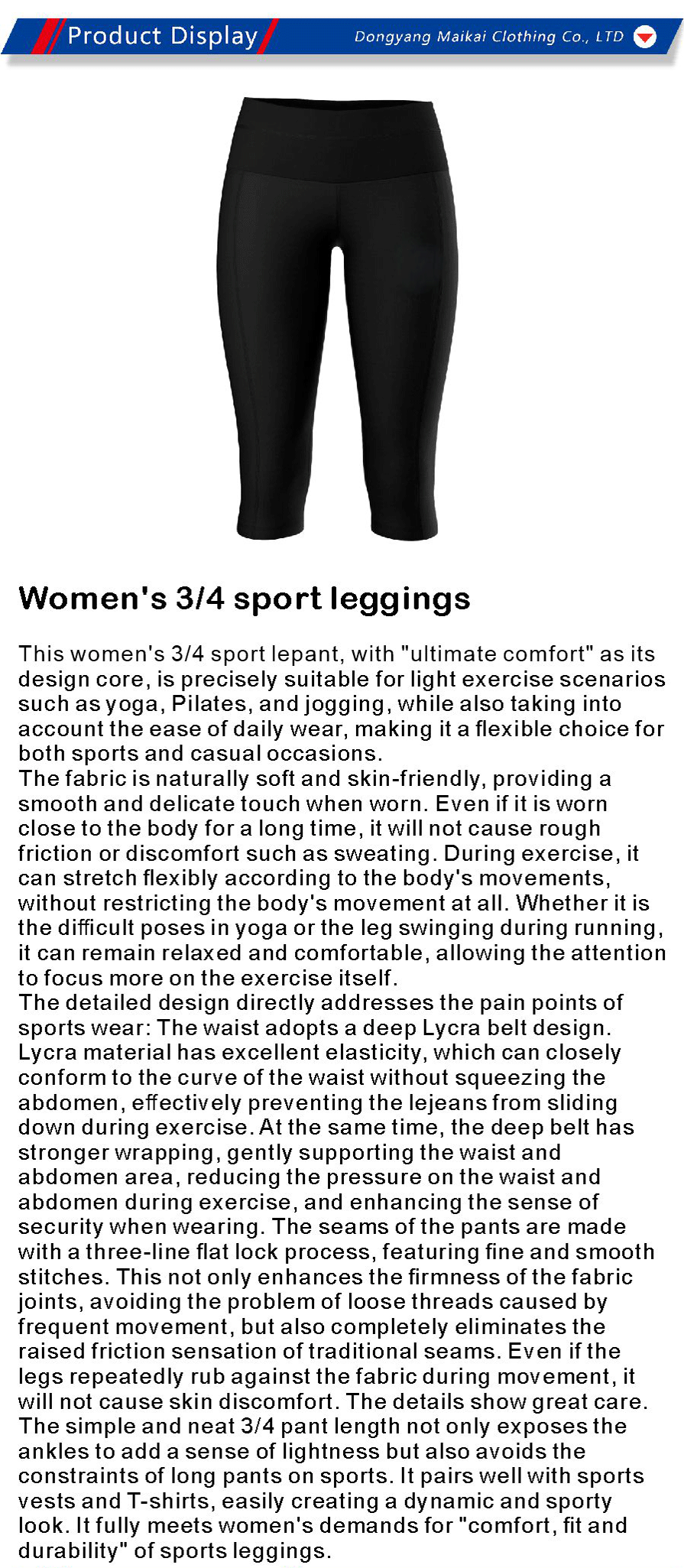 Women's Sports Pants-xiangqing1-MK106