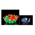 Plastic Fruit Bucket With Lidding Film