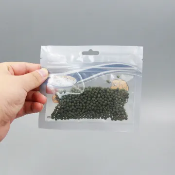 Customized  product bag for fishing Soft Plastic lures Pouch