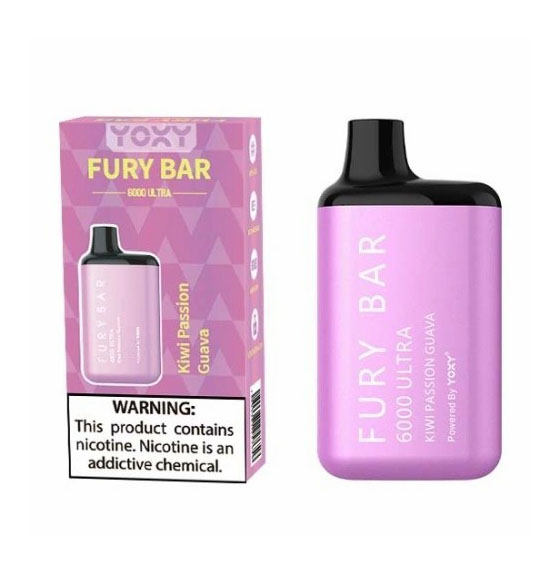 Yoxy Fury Bar 6000 Ultra Disposable Vape