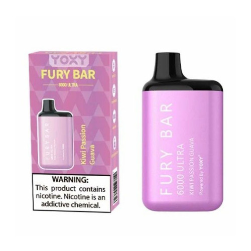 Yoxy Fury Bar 6000 Ultra Disposable Vape