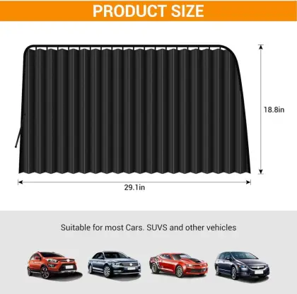 DDC New Universal Fit Car Side Window Sun Shade