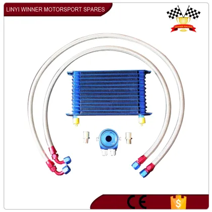 chinese golden supplier 10 rows universal racing transmission oil cooler