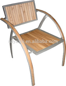 teak chair for hotel in garden use