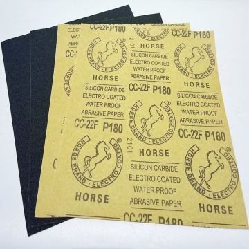 Water-Resistant Silicon Carbide Polishing Sandpaper for Automotive Grinding