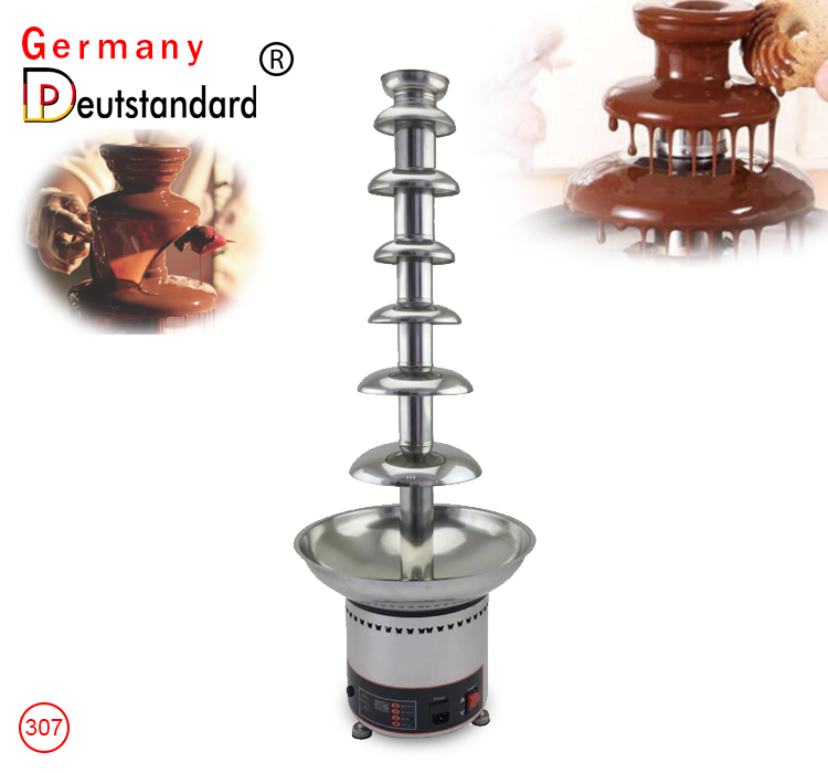 7-Layer electric Chocolate Fountain Machine