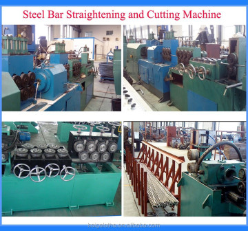 Automatic Steel Wire/Coil Rod Straightening and Cutting Machine