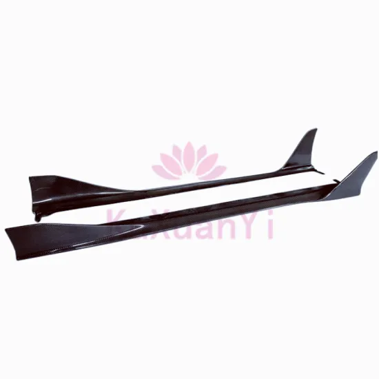 PD Style Carbon Fiber Side Skirt Body Kit for 16-19 Porsche 718 Boxster/Cayman 981