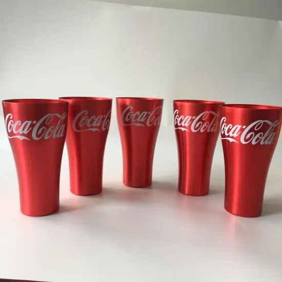 Factory Direct Cola Cup Cool Drinks Cup Drop-Resistant Cup Food Grade Alumina Cup Metal Cup Aluminum Cup