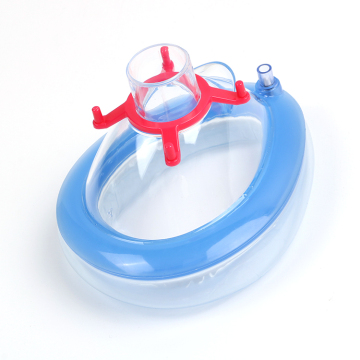 medizinische PVC-Anästhesie-Gesichtsmaske für Erwachsene