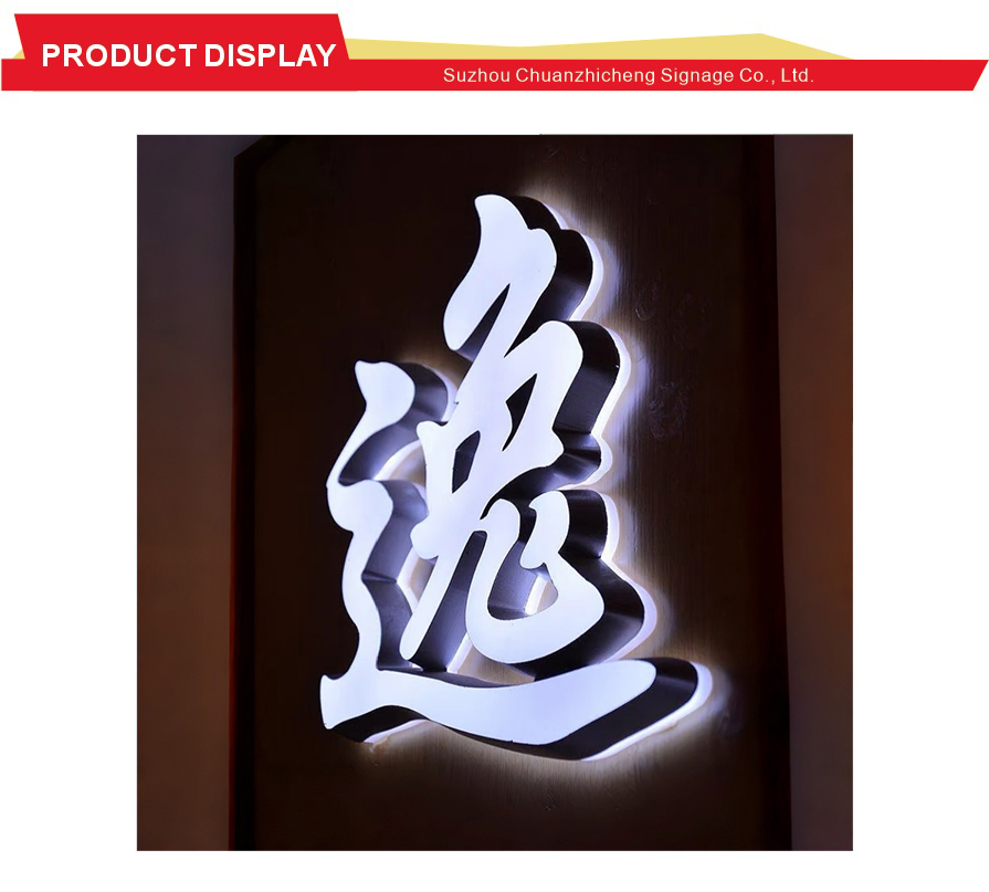 High Density LED Tiny Acrylic Illuminated Signs