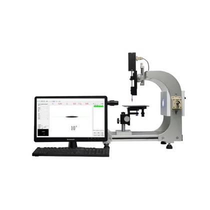 Electronic Contact Angle Measuring Instrument for Testing Equipment - Contact Angle Tester Optical Contact Angle