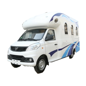 China Made Gasoline Euro VI Rear Drive 112hp Mini Motorhome, Family sedan, Recreational vehicle For 6 Passengers