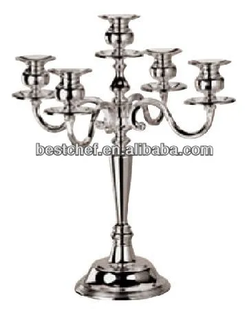 silverplated Candelabra 5-lights