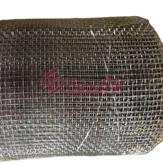16 Mesh Galvanized Square Woven Wire Mesh for Filter