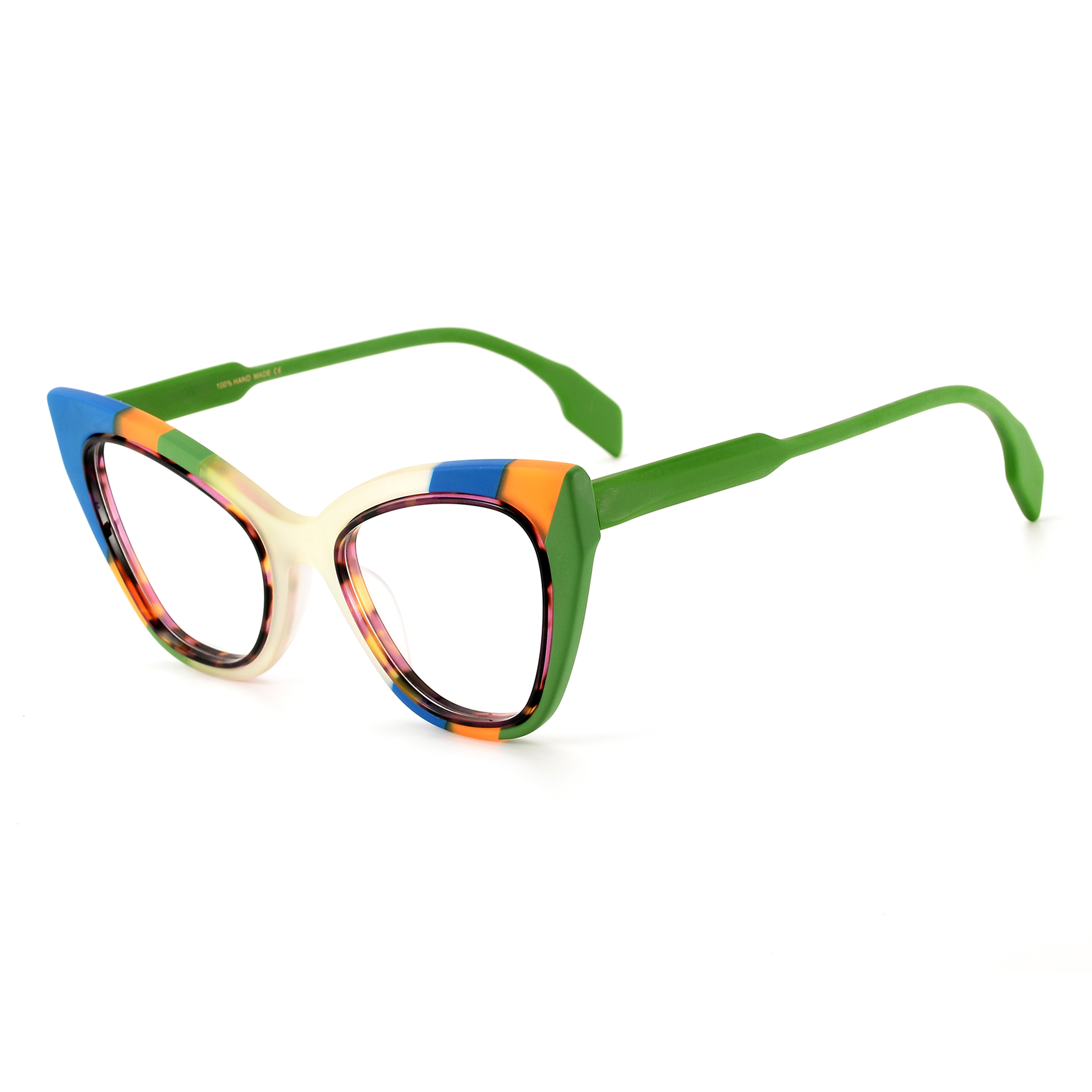 Multicolor Lamination Acetate Glasses