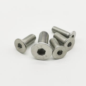 Tornillo plano hexagonal DIN7991