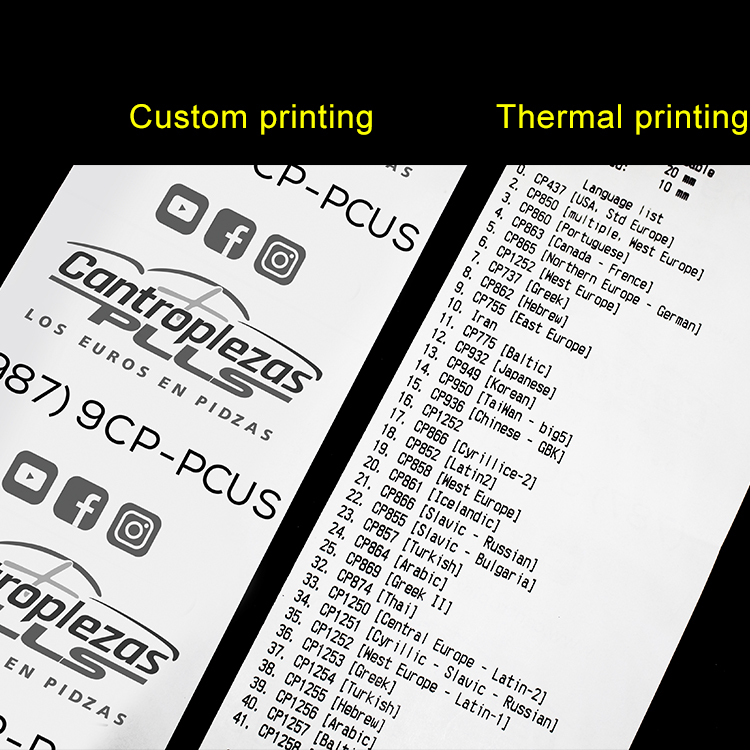 shark printing for thermal paper