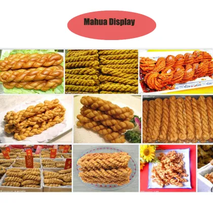 Chinese Doughnut Mahua Making Fried Dough Twist Machine