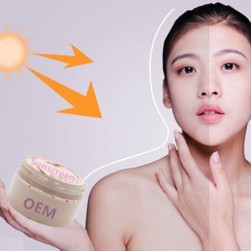 Organic Sunscreen and Skin Care Cream: UV Protection, Soothing, Whitening, and Moisturizing for Face and Body