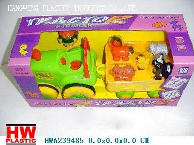b/o musical farm truck with animals