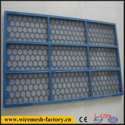 used derrick vibrating shale shaker screens