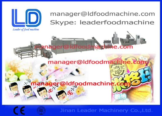 Sandwich Crackers Inflating Snacks Cutting / Drying / Flavoring Food Production Line