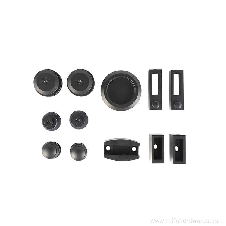 Black Stainless Steel Glass Sliding Door Rollers