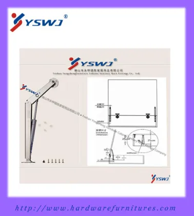 Tatami Gas Spring Strut Buffer support Tatami Bed Fittings YST6116