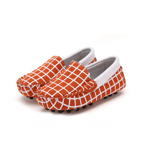 Kinder-Loafer-Schuhe aus Leder mit Print