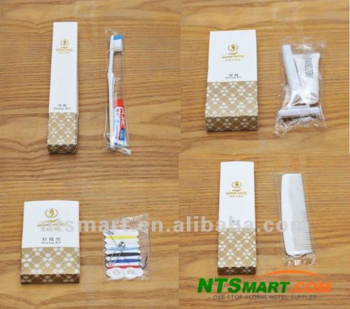 High quality disposable hotel amenities/ hotel supply/ one-off hotel amenities making according to customer request