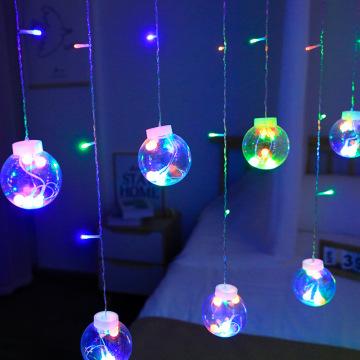 Wishing Ball Curtain Light String for Christmas and New Year Home Decor